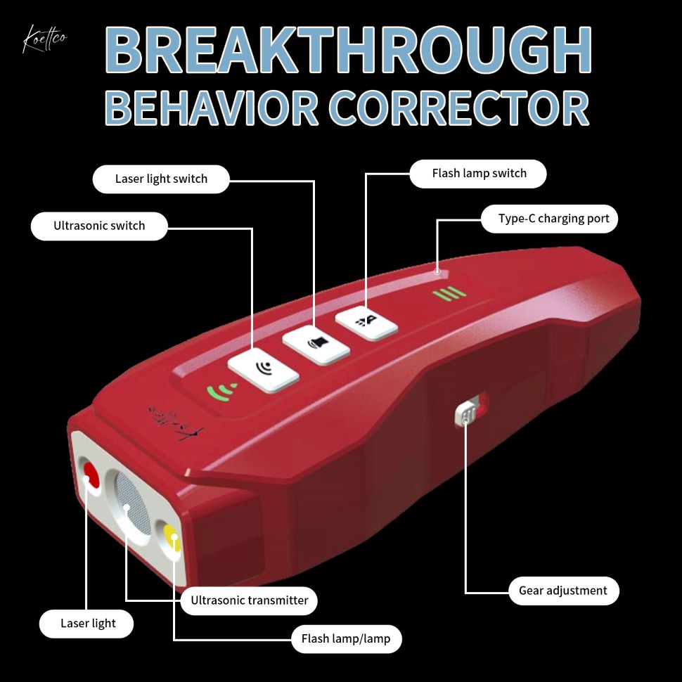 Koettco Ultrasonic Dog Trainer